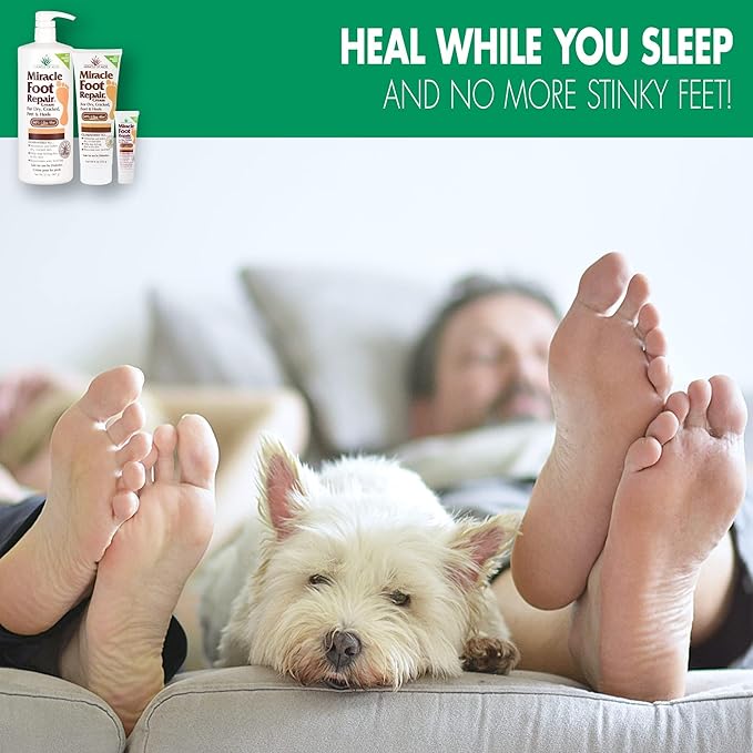 Aloe Vera Lotion & Foot Cream Combo – Aloe All Over 1 oz + Foot Repair 4 oz – Soothing Aloe Lotion for Dry Skin, Hands, Heels & Body – Diabetic-Safe Foot Cream for Cracked Feet