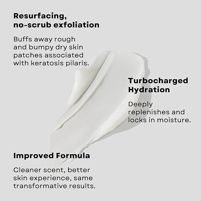 AmLactin KP Bumps Be Gone - 3 oz Keratosis Pilaris Moisturizing Cream with 15% Lactic Acid - Exfoliator and Moisturizer for Dry, Rough and Bumpy Skin, Pack of 2 (Packaging May Vary)