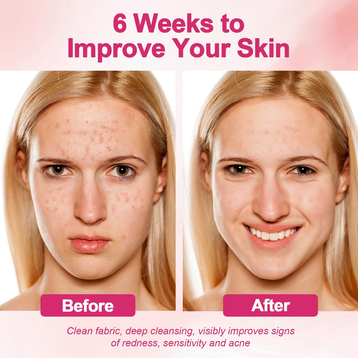 FACEMADE 50 Count (Soft Pack) XL Disposable Face Towels, Ultra Thick Face Towelettes Disposable, Clean Facial Towels for Makeup Remover, Skincare, USDA Certified 100% Biobased