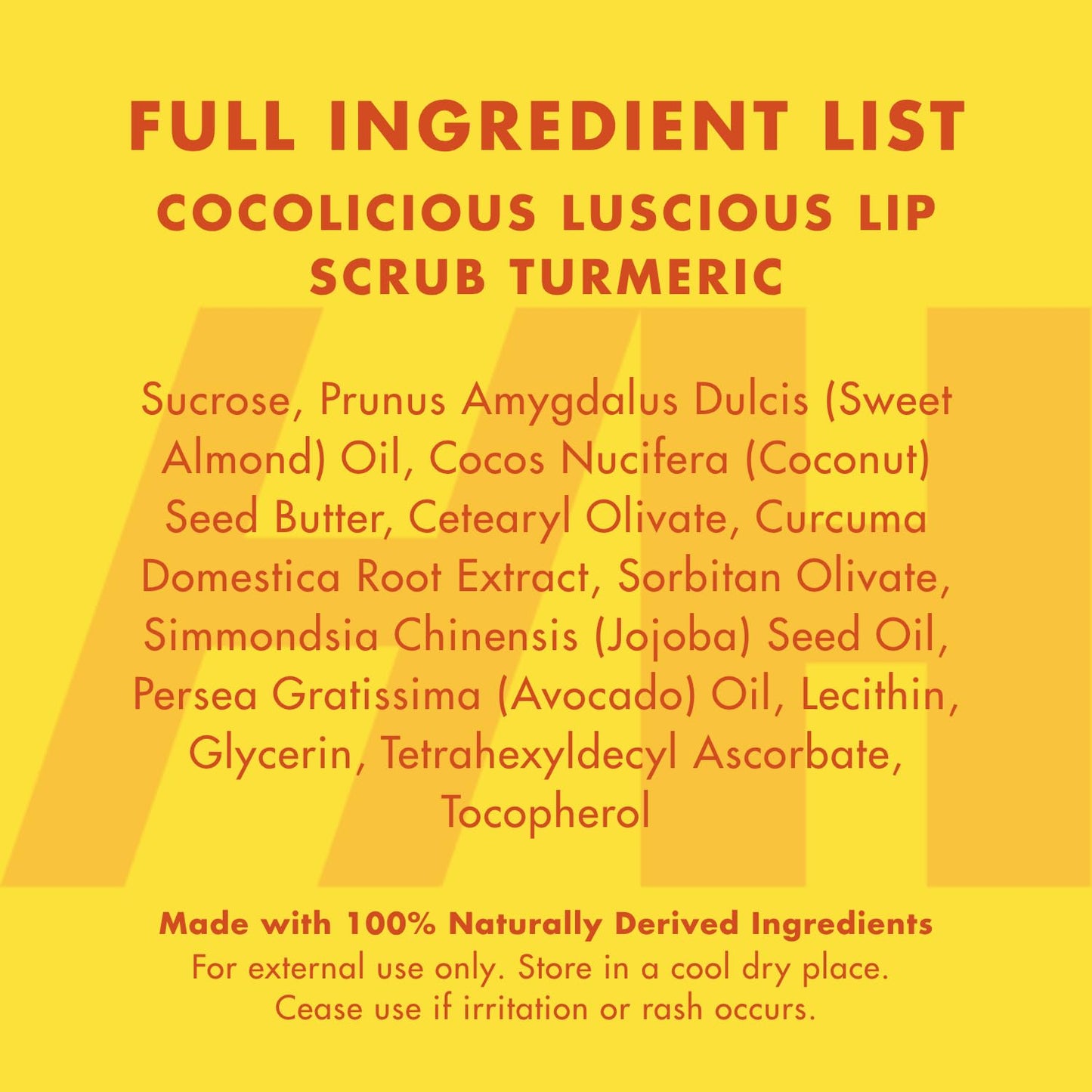 Handmade Heroes Turmeric Lip Scrub with Vitamin C – 100% Natural Vegan Exfoliant for Dark Dry Chapped Lips – Deep Conditioning Sugar Polish 1oz