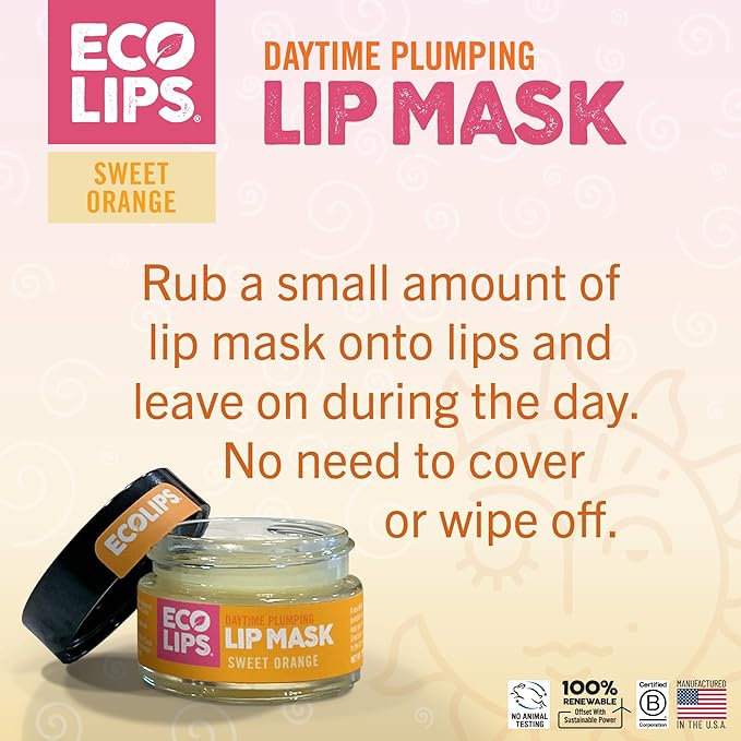 Eco Lips Daily Plumping Lip Mask Natural.