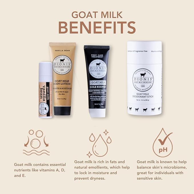 Dionis Vanilla Bean Goat Milk Body