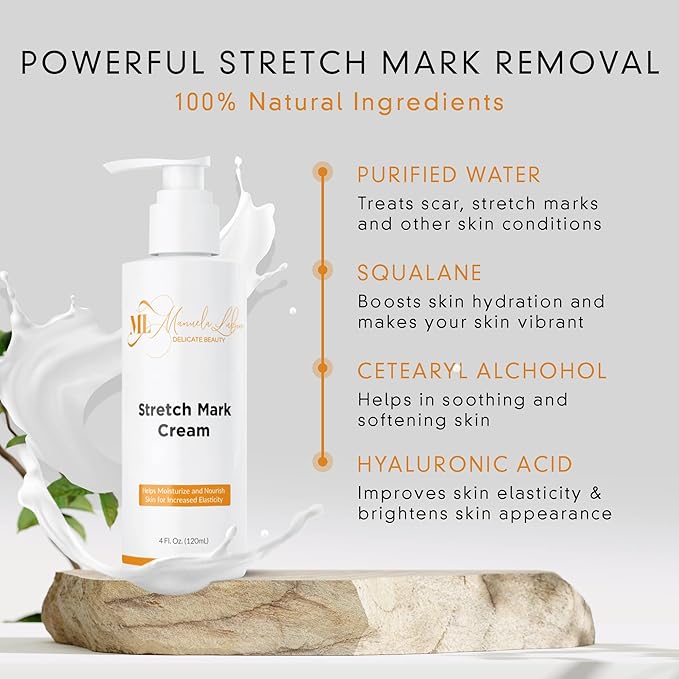 Stretch Mark Cream, Belly Butter & ML