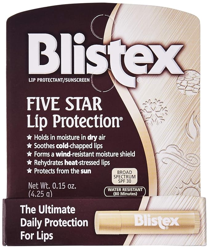 Blistex Five Star Lip Protection, SPF