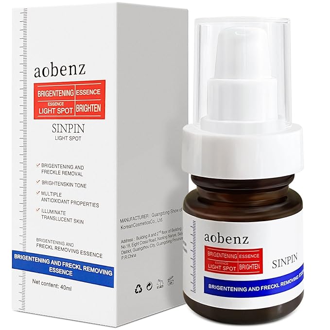 SINPIN aobenz Dark Spot Remover for Face & Body | Advanced Corrector Serum for Age, Melasma, Sun, Acne, Black Spots | Tranexamic Acid, Niacinamide Formula for Women & Men | Mild, 1.35 Fl Oz (1PCS)