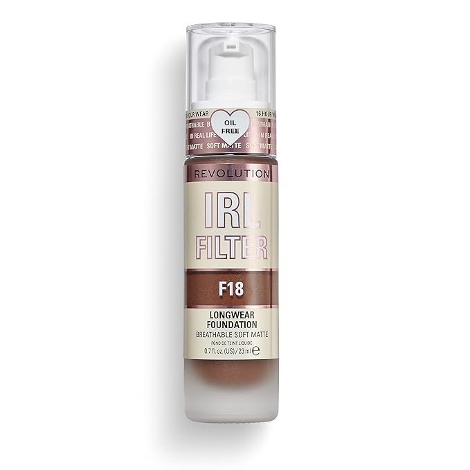 Revolution Beauty, IRL Filter Longwear Foundation, Soft &