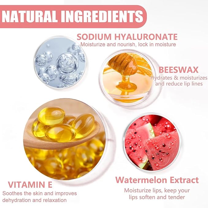 Bee Lip Balm Honey Pot, Strawberry