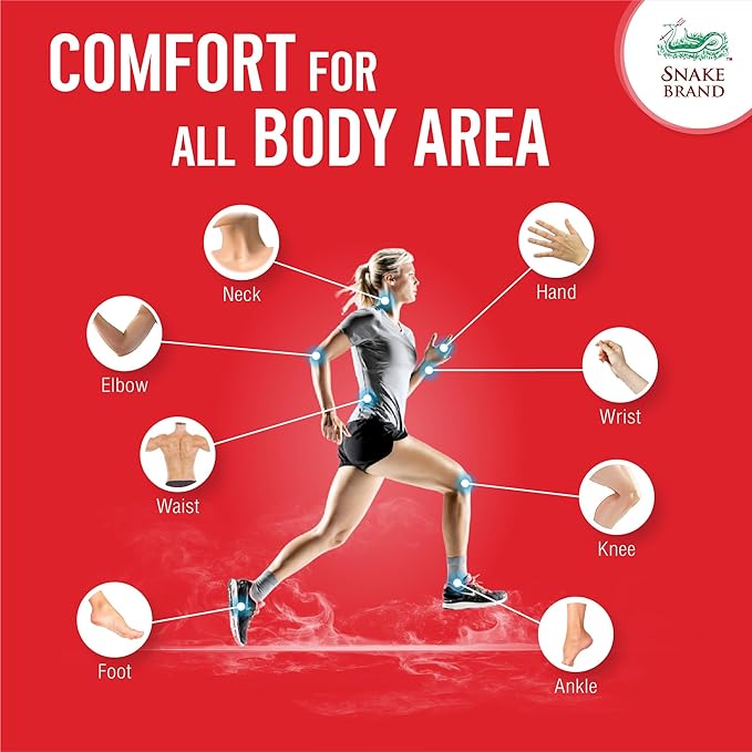 Snake Brand Prickly Heat Cooling Powder for Everyday / 280g) 9 Oz