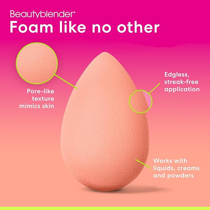 Beautyblender® | Papaya Beauty Blender Makeup Sponge, Super-Soft