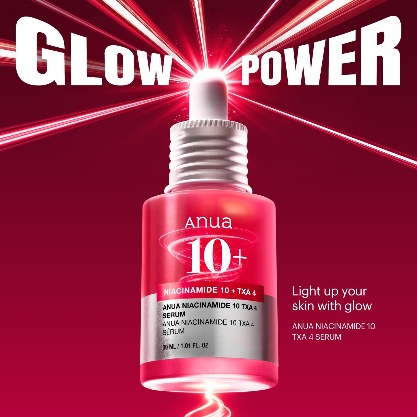 ANUA Niacinamide 10 + TXA 4 Serum, Hyaluronic Acid, Tranexamic acid, Facial Serum for Glass Skin, Clarifying, Radiant Complexion with Natural Color, Korean Skin Care (30ml /1.01 fl.oz)