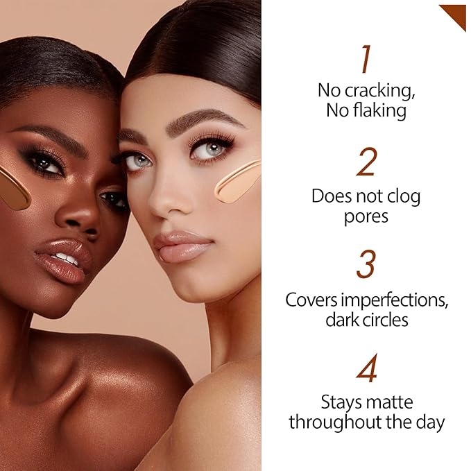 Liquid Concealer Stick Makeup, Hydrating and Lightweight for 09# COCOA