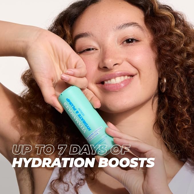 Vitamasques Hydrate & Plump Hydrating Face Serum - Lightweight Intense Hydrating Serum - 1.01 Fl Oz