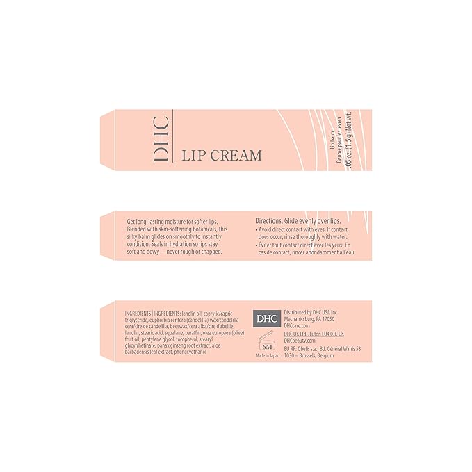 DHC Lip Cream 4 pack, Ultra-Moisturizing
