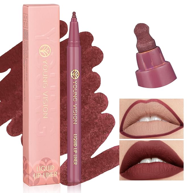 YOUNG VISION Gourd-Shaped Precision Liquid Lipstick & Lipliner YOUNG