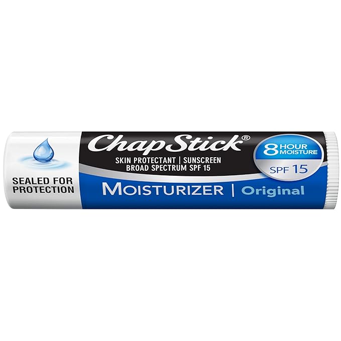 ChapStick Moisturizer Original Lip Balm Tubes,