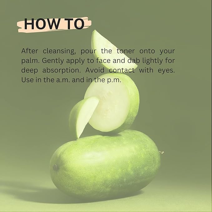 Cocoon Winter Melon Solution Acne Toner, Toner for Oily Skin with Centella Asiatica & Vitamin B3 for Daily Skin Care Solution for Sensitive Acne Prone Skin, Vegan & Cruelty-Free, Face Skincare Gift