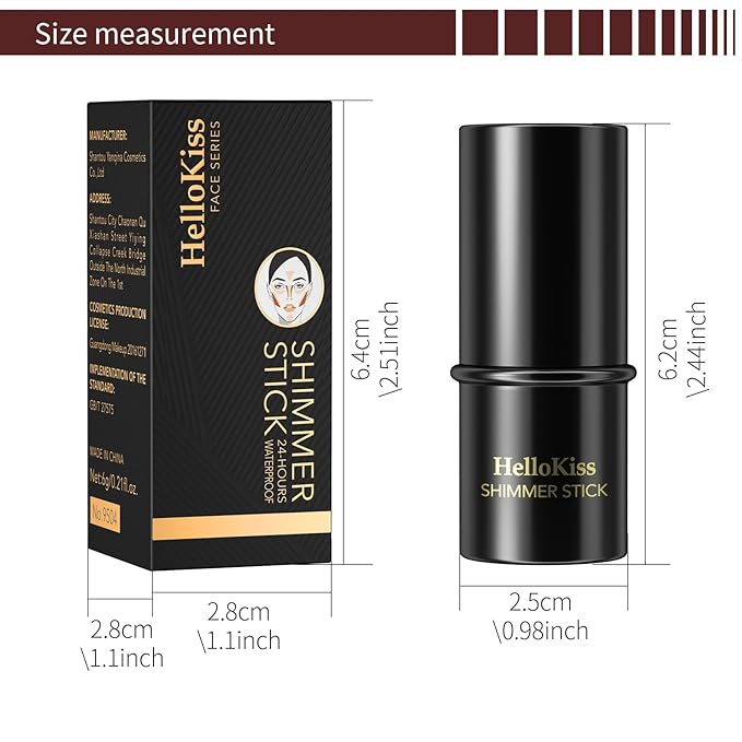 3Pcs Cream Contour Stick, with Highlighter Stick Bronze