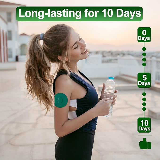 G7 Adhesive Patches Waterproof 20Pack G7 & Stelo Overpatch Flexible CGM Tape Non-Glue Central Full Cover Patches Hypoallergenic & Latex-Free Stelo Patch for 10-15 Days Long Stay, Sapphire