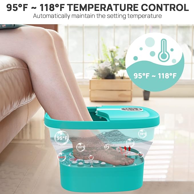 Hospan collapsible foot spa electric