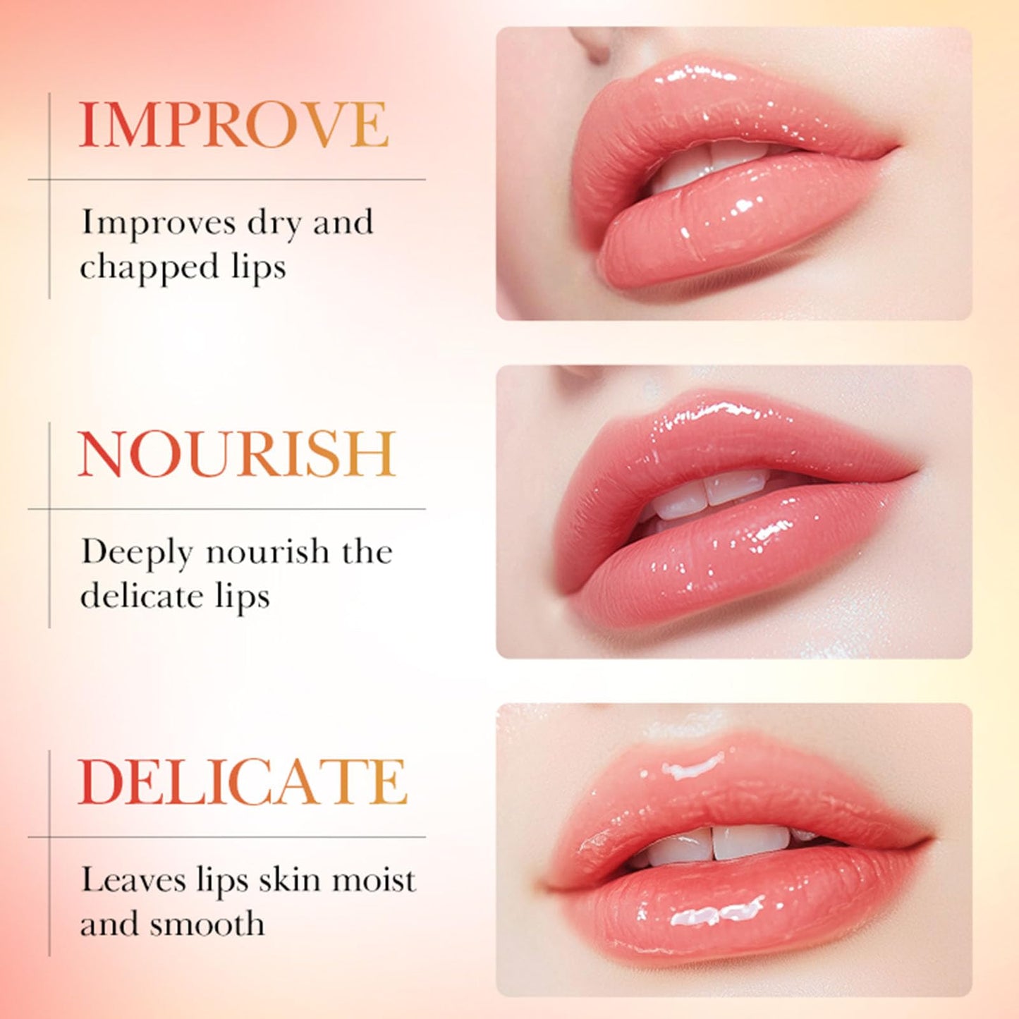 ARCHIDATE Lip Sleeping Mask for Dry Lips, Overnight Lip Mask, Deep Hydration, Restores Softness, Nourishes Dry Chapped Lips, Enriched with Natural Strawberry Extract & Vitamin E, Smooth Fine Lines