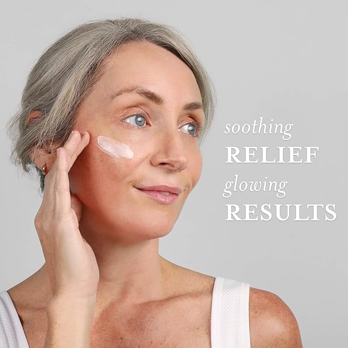 DERMAdoctor Redness & Itchy Skin Relief Calm Cool + Corrected Tranquility Cream for Sensitive Skin | moisturizing face cream Hydration with Squalane & Hyaluronic Acid White Tea Extract – 1.7oz