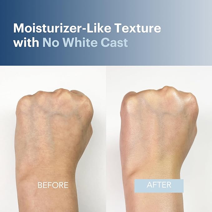 by Knours Ultra-Light Invisible Sunscreen Broad Spectrum SPF 50, Moisturizing for All Skin Types, Korean Innovation, 50ml/1.69 fl. oz.