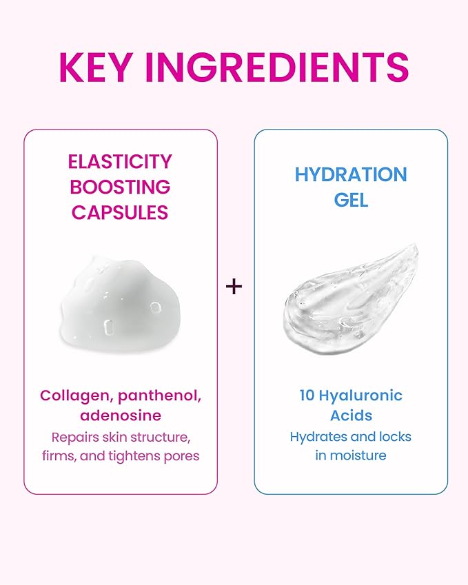 YADAH Collagen Hydra Core Cream - Barrier Repair Moisturizer with 10 Types of Hyaluronic Acids, 1000ppm Low Molecular Collagen (Capsule) & Creamide, Deep Hydration for Sensitive Skin, 1.76 oz