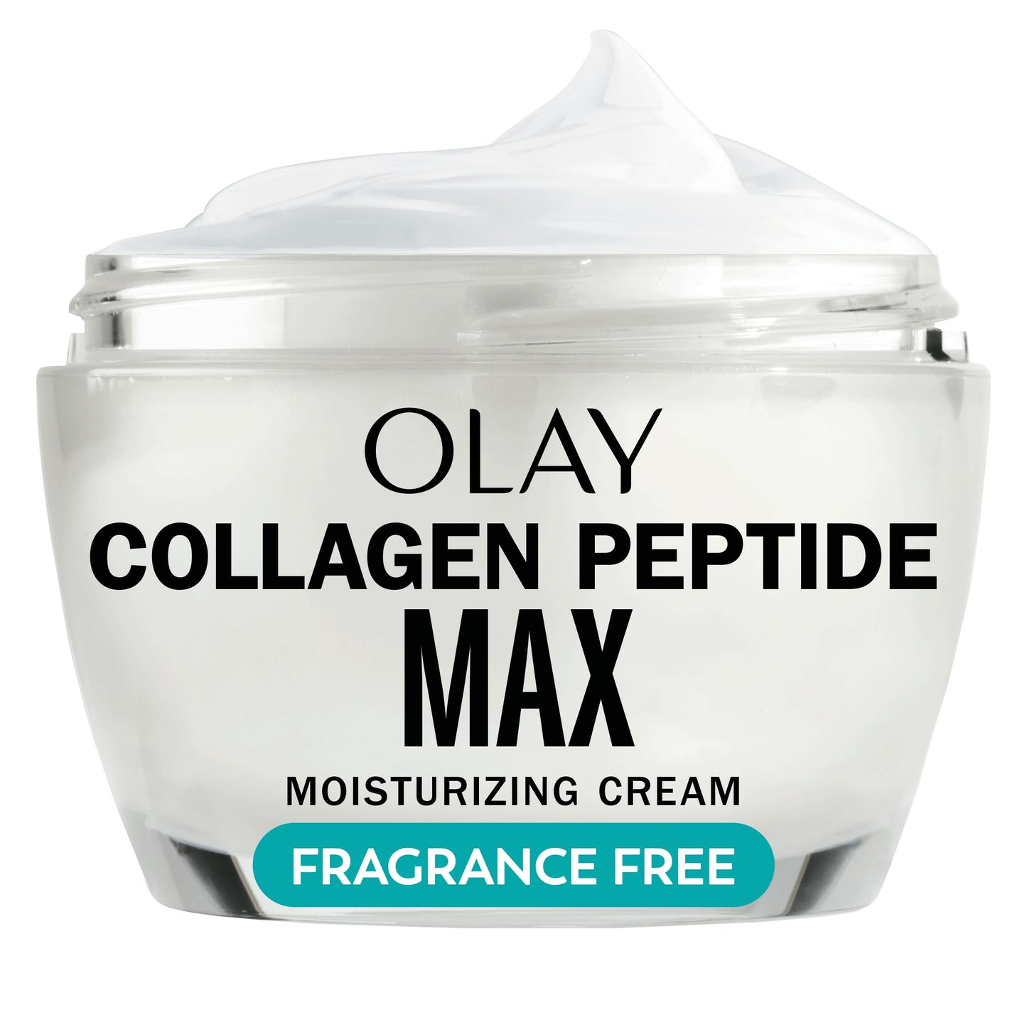 Olay Collagen Peptide Face Moisturizer, Firming Cream for Women, Fragrance-Free, Non-Greasy - Hydrating, Anti-Aging, Anti-Wrinkle, Smoothing of Fine Lines, Tightening Skin Care - Niacinamide, 1.7 Oz