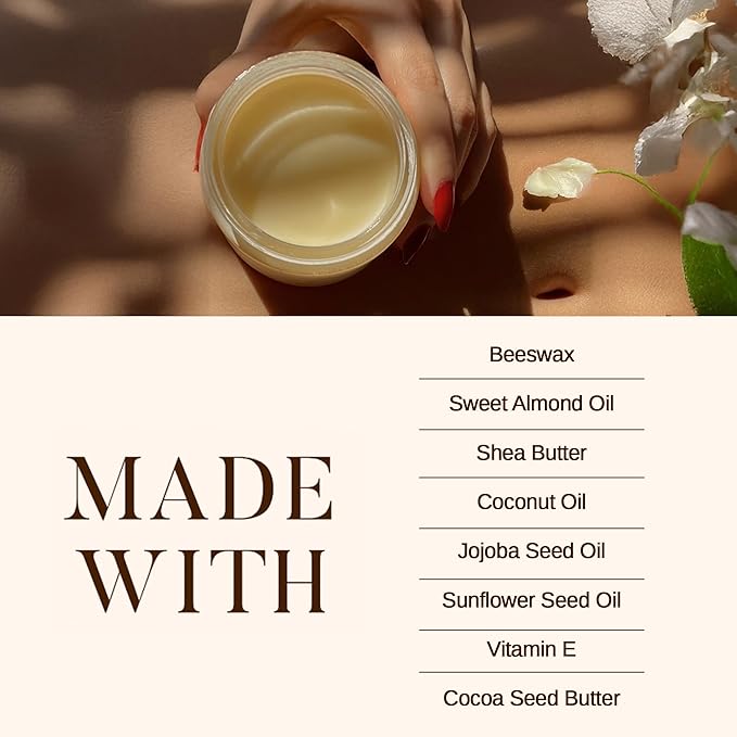 BUMP BALM Stretch Mark Prevention & Hydration Balm, Lotion for Prenancy Skin Care with Argan Oil and Shea Butter, 3.4 oz