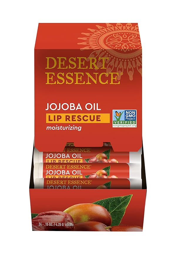 Desert Essence, Moisturizing Jojoba Lip Rescue