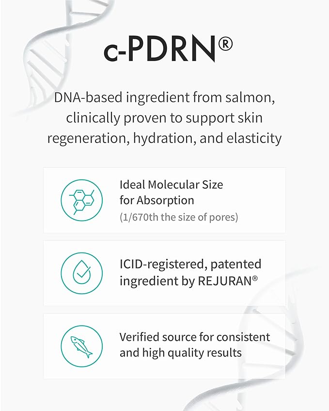 REJURAN® Advanced Scar Gel, c-PDRN® - Treatment for Scar Healing, Skin Regeneration & Barrier Repair. Intensive Soothing Gel for Post-Acne Marks, Surgical Scars, and Damaged Skin (1.35 fl oz)