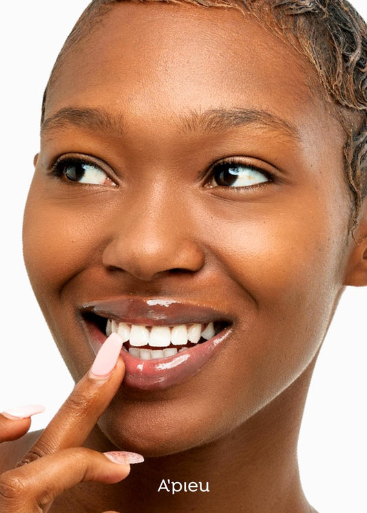 A'PIEU Honey & Milk Daily Lip Mask (Peach) - Nourishing Overnight Korean Lip Mask | Hydrating Lip Moisturizer with Honey, Propolis & Royal Jelly for Soft, Plush Lips