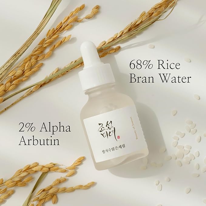 Beauty of Joseon Glow Deep Serum Rice Alpha-Arbutin Moisturizing Uneven Skin Tone Daily Korean Skin Care for Men and Women, 60ml, 2 Fl.Oz