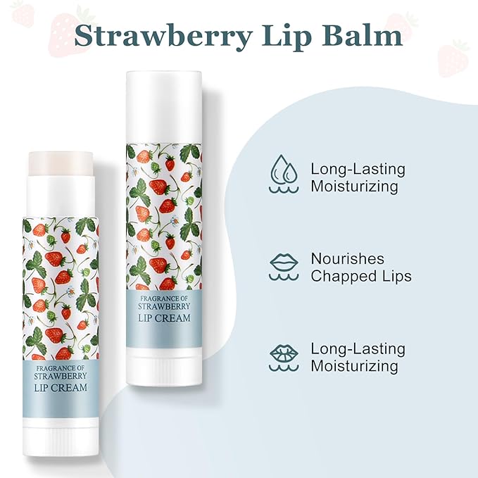 Boobeen Fruit Lip Balm Stick, Lip Moisturizing