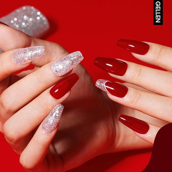 Gellen Red Gel Nail Polish