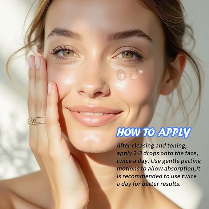 Face Serum Set 3-Pcs Set, Includes Vitamin C, Hyaluronic Acid & Retinol - Skin Care Set for Brightening, Firming, Hydrating - Facial Skin Care Set for Fine Lines, Dark Spot Corrector