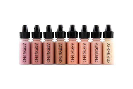 Airbrush Makeup Mini Sets (Blush/Highlight/Bronze)
