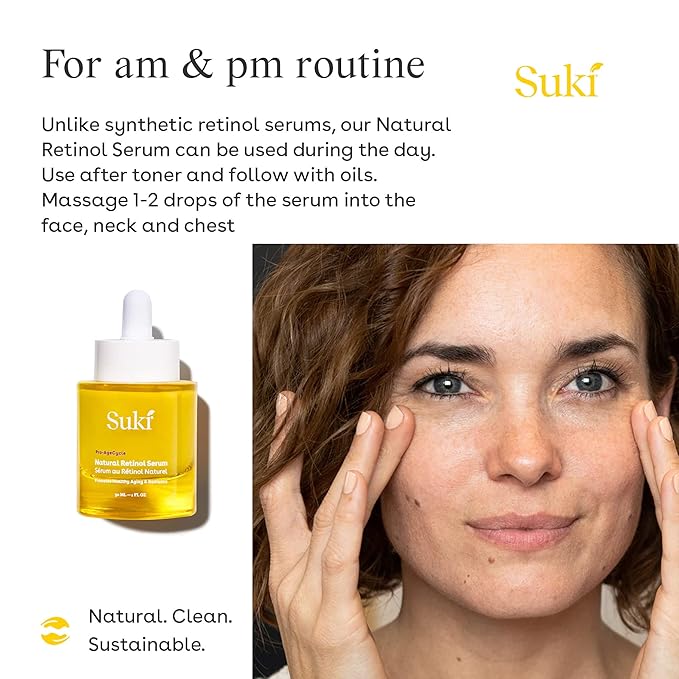 Natural Retinol Serum for Face – Radical Results Skin Resurfacing Retinol Serum for Day & Night Care with Rose Extract, Vitamin C, Collagen - Anti Wrinkle Serum to Brighten, strengthen, Tone 1oz