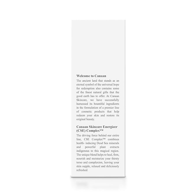 Canaan Minerals & Herbs Dry Hand Repair Cream - Dead Sea Hand Cream, Deep Moisture For Dry Hands And Cracked Skin, 4.25 fl. oz / 125ml