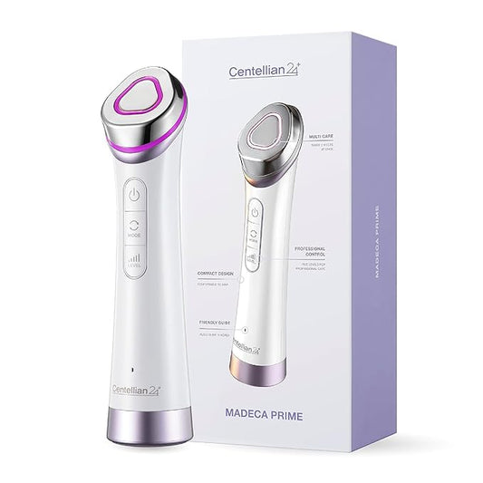 Centellian 24 Madeca Prime Facial Toning Device - 3-in-1, Glowing Glass Skin, Better Absorption, Ultra Light. Microcurrent, Premium Korean Skin Care.
