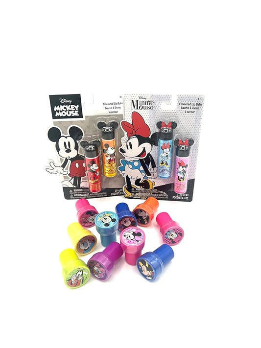 Disney Mickey and Minnie Lip Balm Flavors