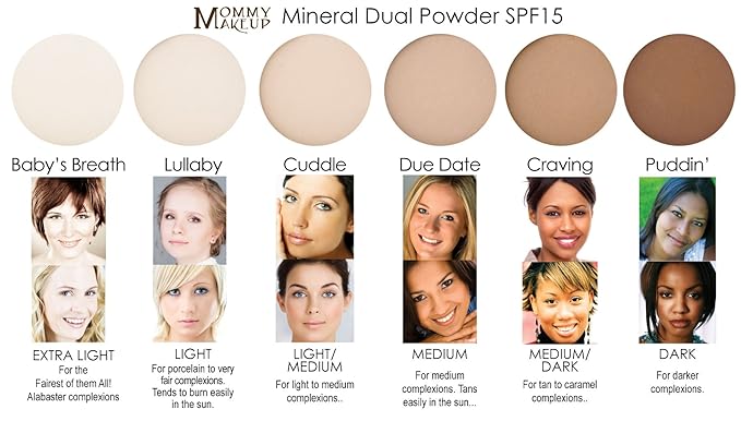 Mineral Dual Powder in Puddin' (Dark) | 4-in-1 45 Oz