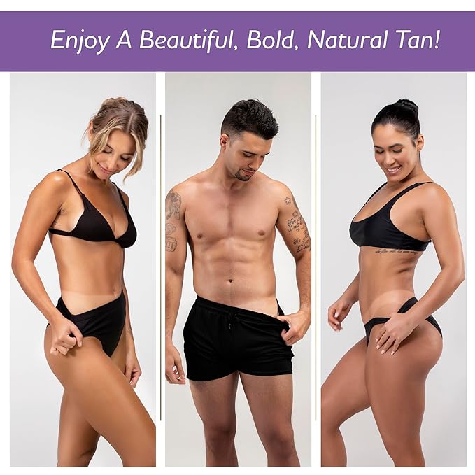 Norvell Venetian Sunless Self Tanner Gradual Color Extender Moisturizing Lotion, Travel Size 2.5 fl.oz - Self Tanning Cream with Violet and Brown Tone