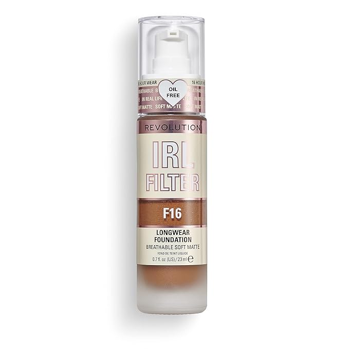 Revolution Beauty, IRL Filter Longwear Foundation, Soft &
