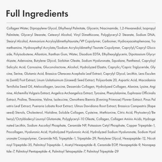 TOSOWOONG Real Collagen Face Cream, Face & Neck Collagen Face Moisturizer, Tightening, Firming, Lifting & Glow Boosting Cream with Collagen & Hyaluronic Acid, Korean Skincare, 50ml / 1.69 fl. oz.