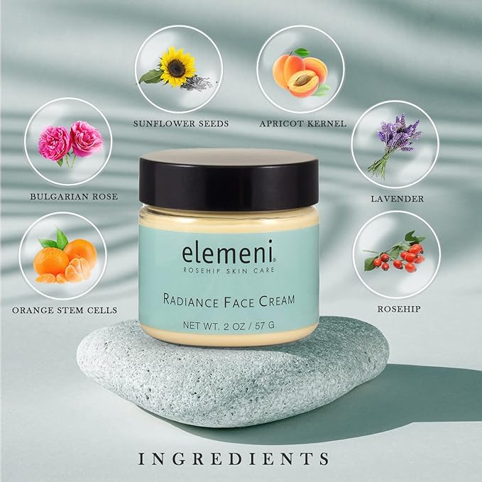 Max Green Alchemy elemeni Luxurious Foaming Face Wash & Anti-Aging Radiance Cream - pH Balanced Cleanser & Collagen Moisturizer Duo | Gentle Cleansing, Wrinkle Reduction & Brightening | Vegan Formulas