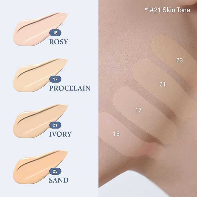 HINCE SECOND SKIN MESH MATTE CUSHION (SAND, 23)