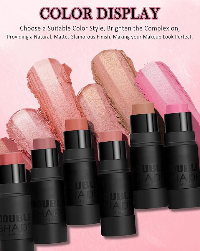 Cream Blush Stick Makeup for Cheeks, Multi Blush for Women-03
