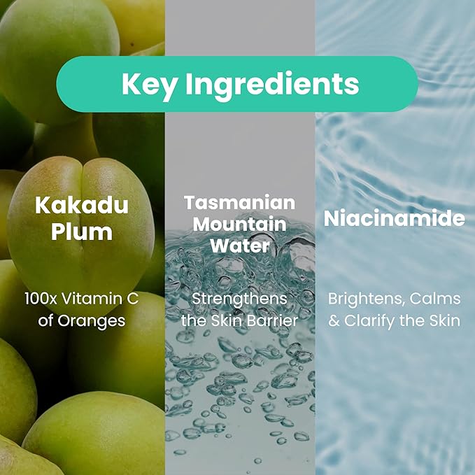 Feat By You ViTassie Forest Energy Vitamin Ampoule Solution - (2.70 fl.oz) Korean Skin Care Serum with Vitamin C, Niacinamide, Hyaluronic Acid, Fast Absorbing, Non-Greasy, Hydrating