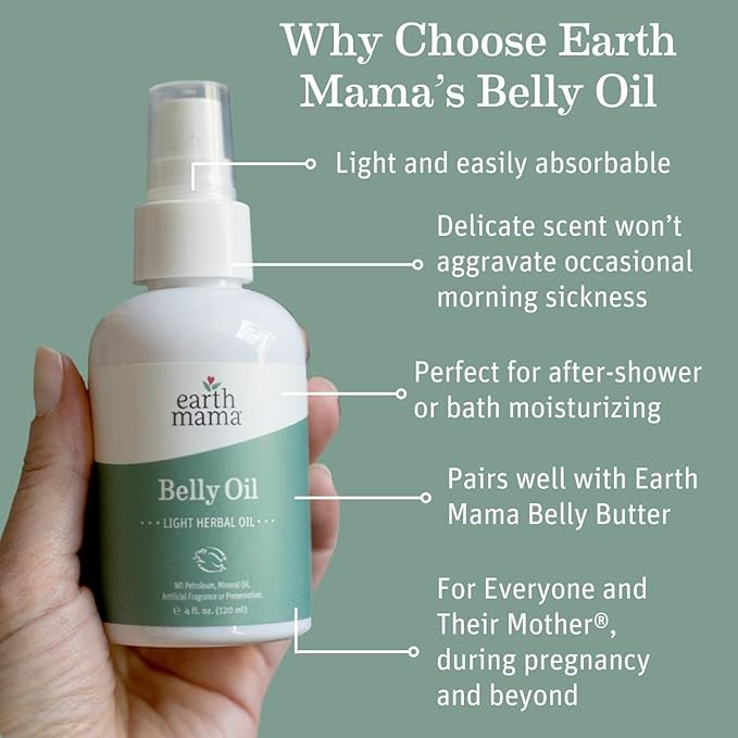 Earth Mama Belly Oil for Dry During
